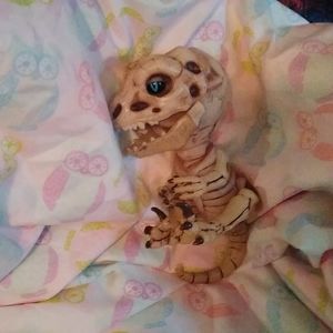 Finger pet glows in dark